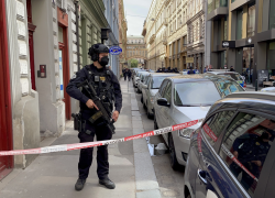 Zásah policie v centru Prahy