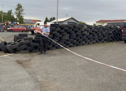 Policisté dokumentují průběh loupeže v Mratíně