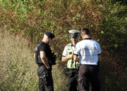 Policejní honička v u obce Libeř