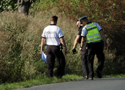 Policejní honička v u obce Libeř