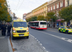 Střelba z plynovky v centru Plzně