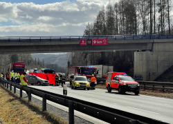 Vážná dopravní nehoda uzavřela dálnici D1