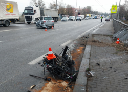 Tragická nehoda v ulici Strakonická v Českých Budějovicích