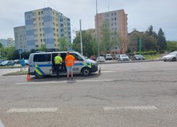 Řidička při vyšetřování dopravní nehody usnula za volantem