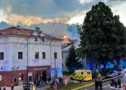 Požár v Alzeheimer centru v Roztokách u Prahy