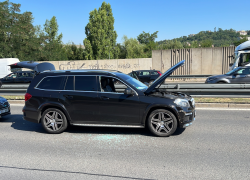 Policejní honička na Jižní spojce