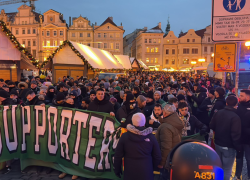 Potyčky se španělskými fanoušky fotbalu