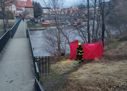 Nález ohořelých ostatků lidského těla