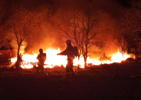 Ve shořelém karavanu ve Strakonicích bylo nalezeno mrtvé tělo