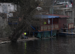 Oběšenec na Slovanském ostrově