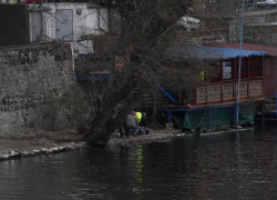 Oběšenec na Slovanském ostrově