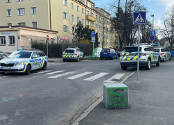 Policejní zásah na základní škole v Praze