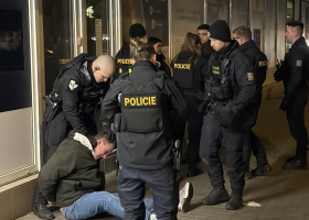 Ty mr*ko policejní, urážel muž policistku při zásahu. Skončil na záchytce a v poutech